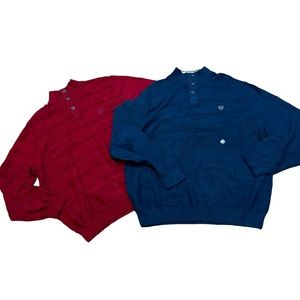 2 CHAPS Sweaters